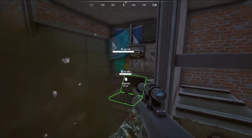 Deadside item ESP marking a laptop through walls