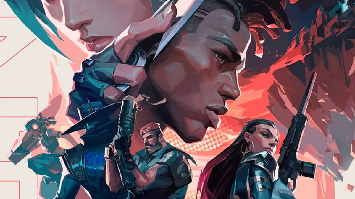Valorant cover art from IGN-style game media for a player guide